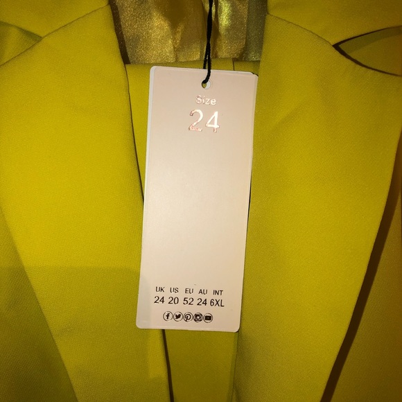 NWT Plus Two Piece Pant Suit ASOS Curve - Picture 3 of 8